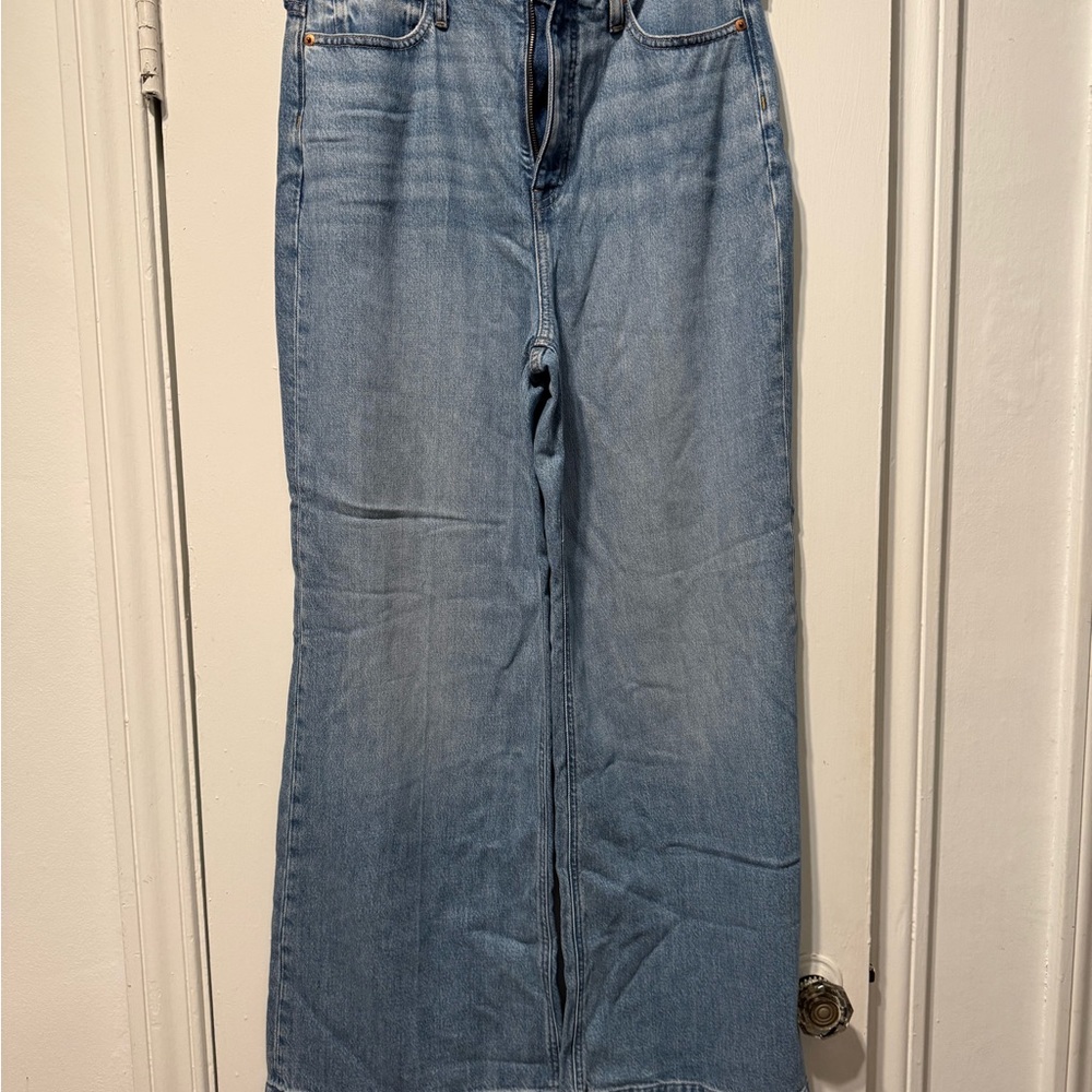 JCrew wide leg trouser